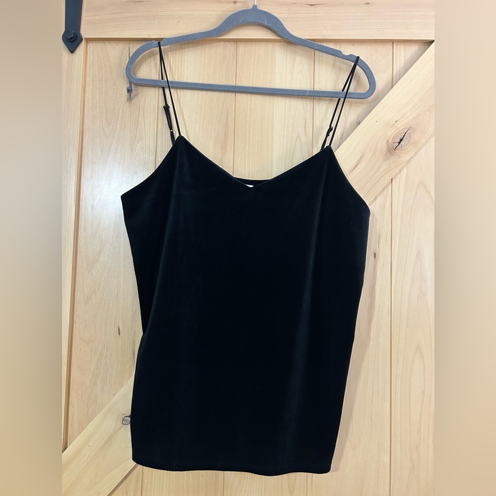 A New Day Velvet Tank, Size L- NWT
